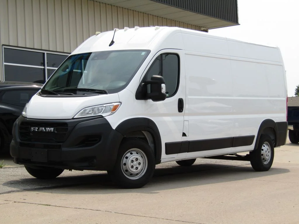 Used 2023 Bright White Clearcoat Ram High Roof image 10
