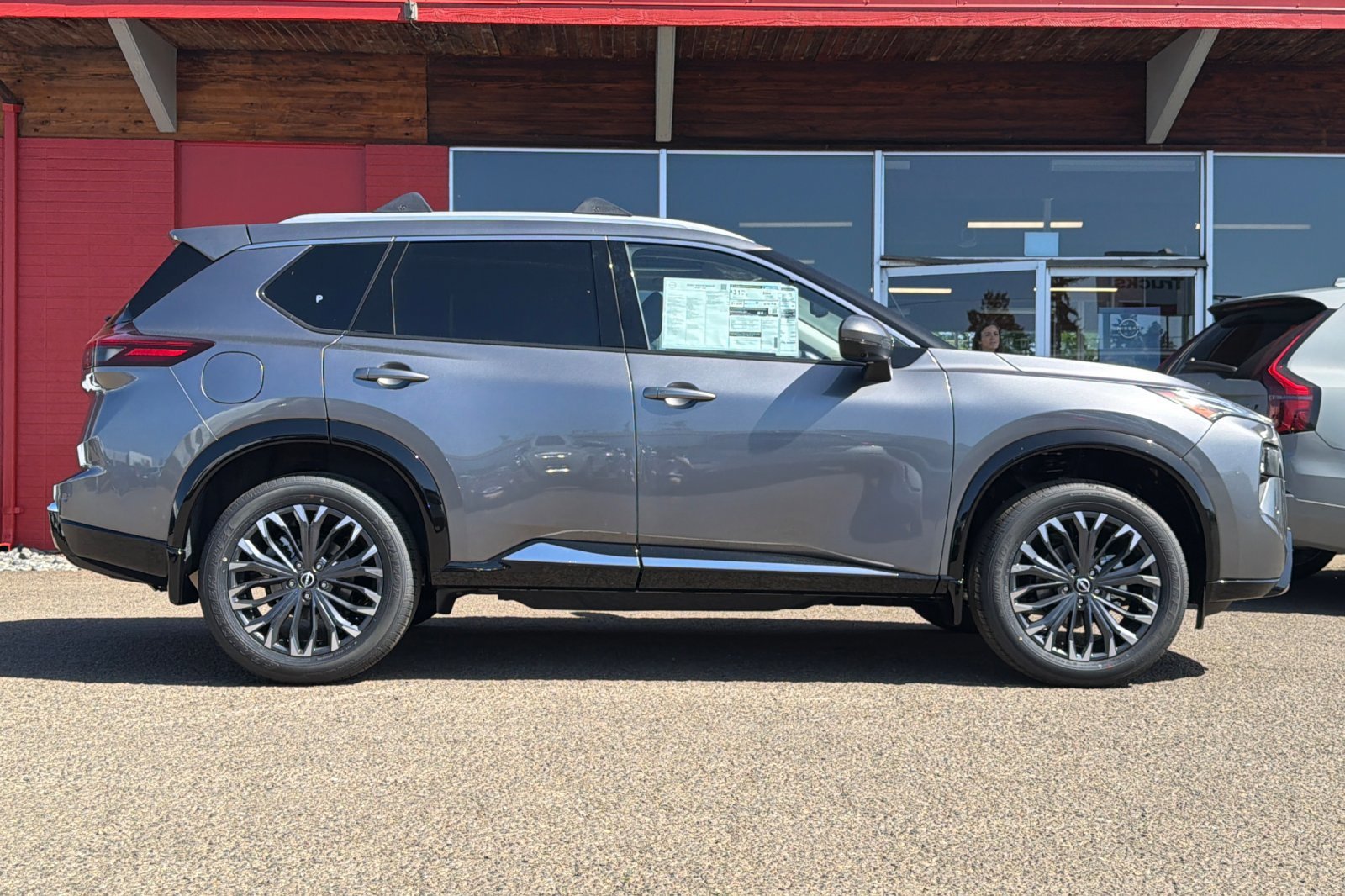 New 2026 Gun Metallic Nissan Platinum image 3