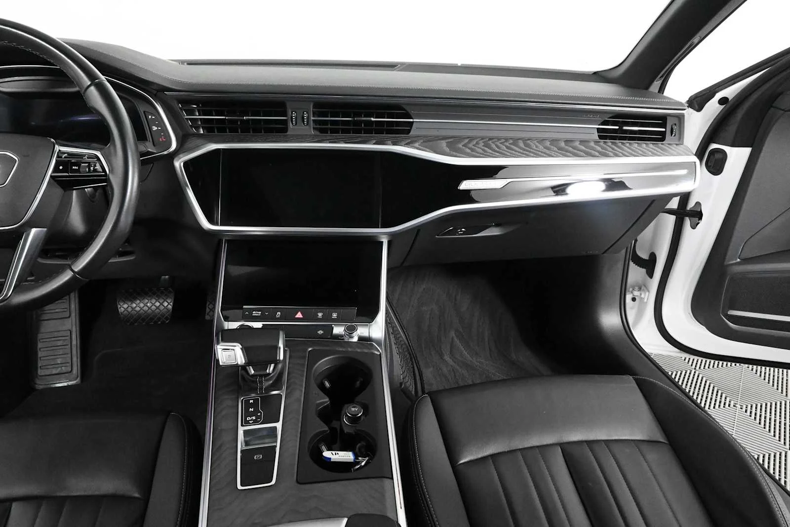 Used 2024 Glacier White Metallic Audi Premium Plus image 15