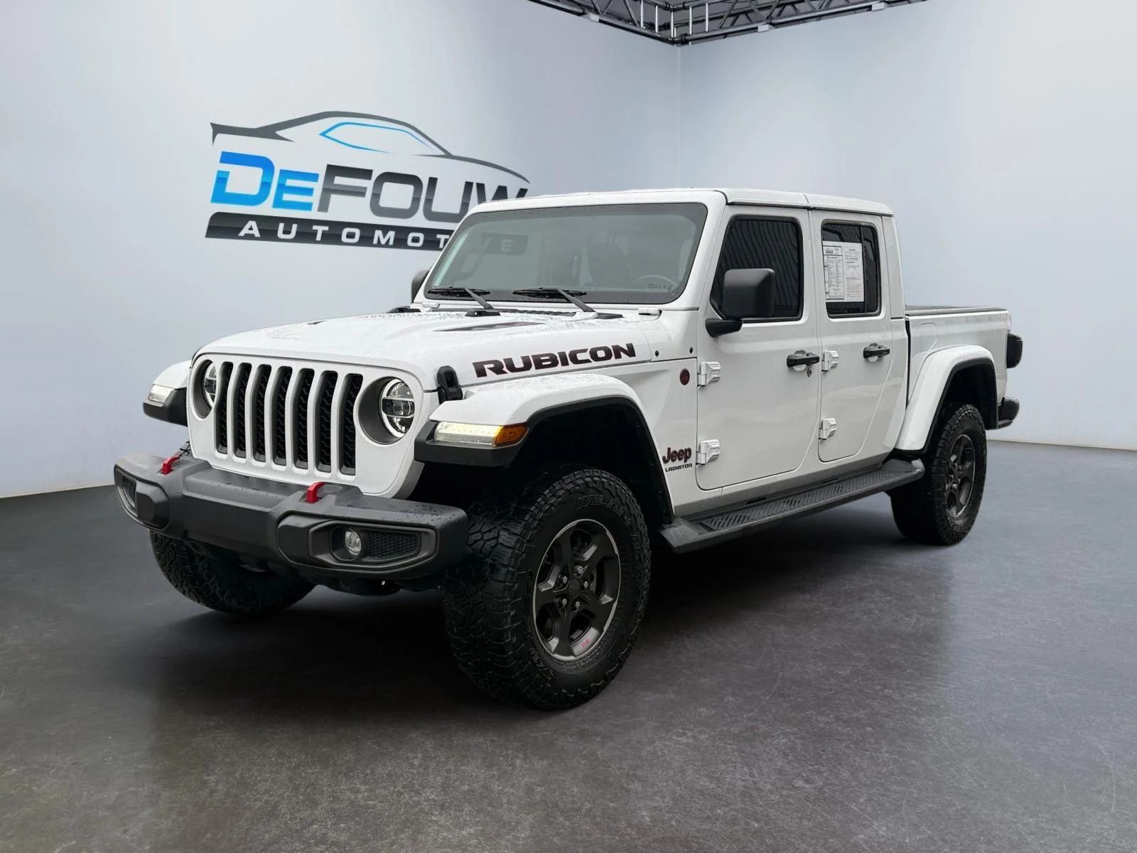 Used 2022 Bright White Clearcoat Jeep Rubicon image 7