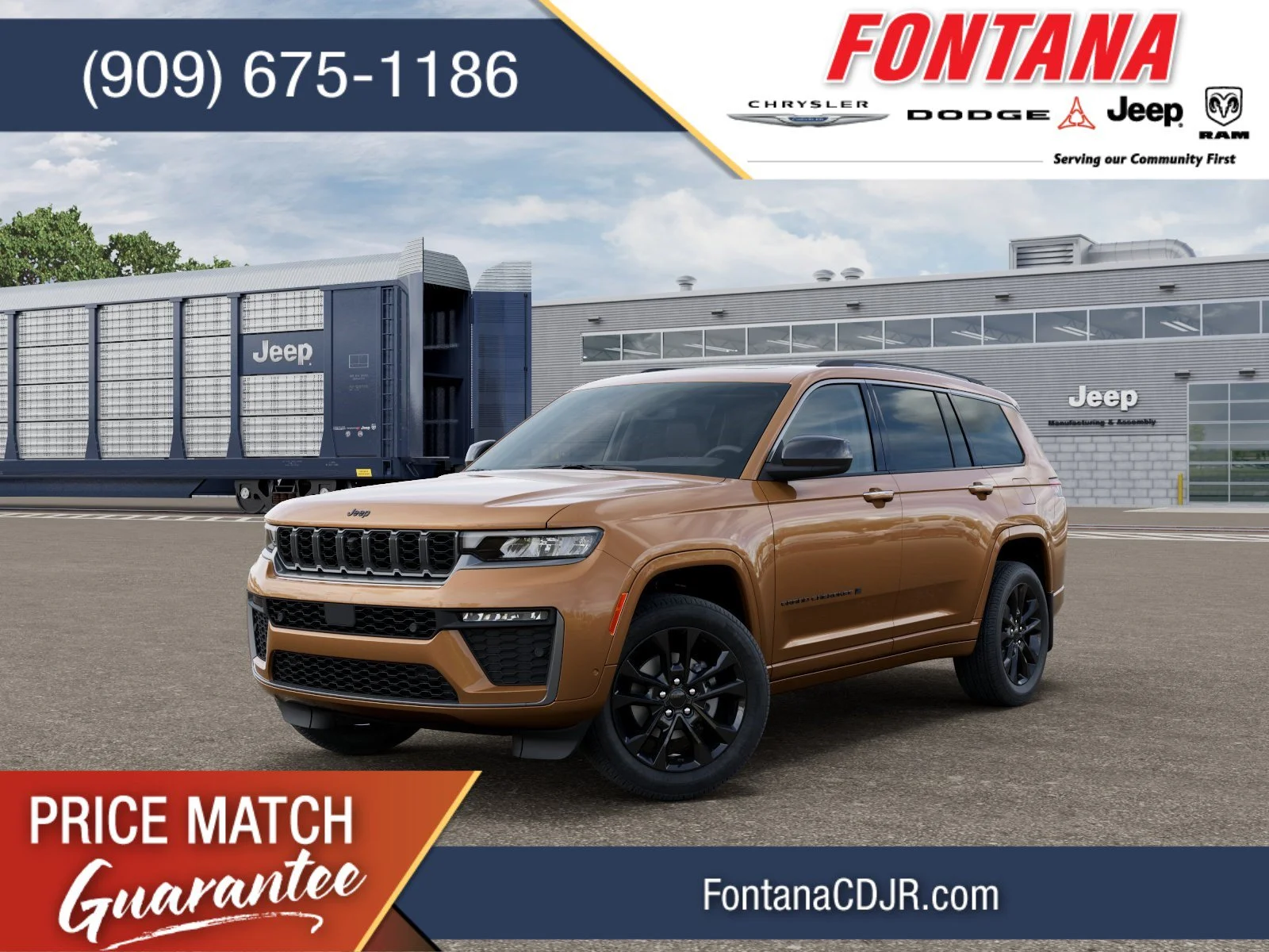 New 2026 Copper Shino Metallic Clear-Coat Exterior Paint Jeep Limited image 1