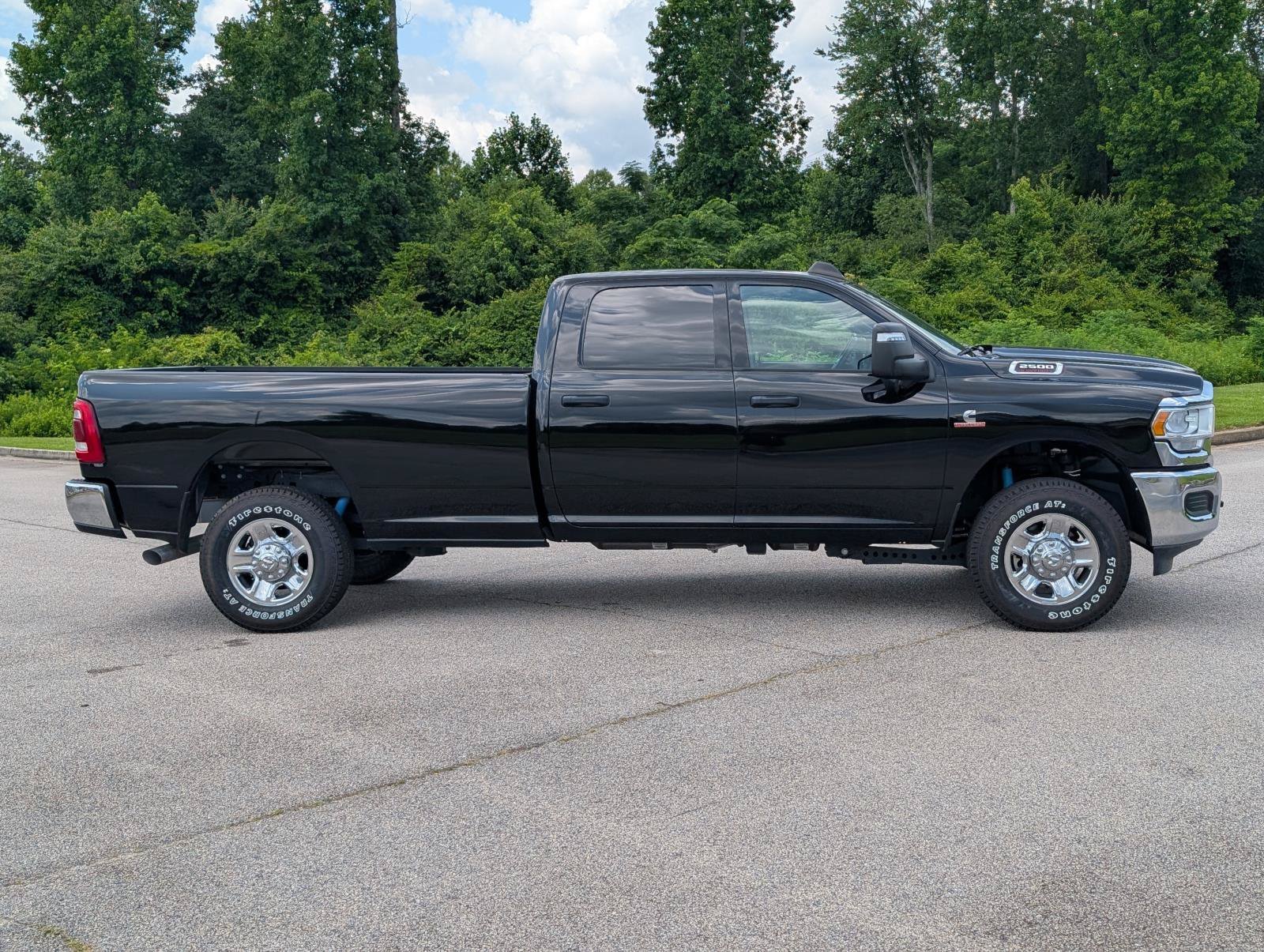 Used 2024 Diamond Black Crystal Pearlcoat Ram Tradesman image 6