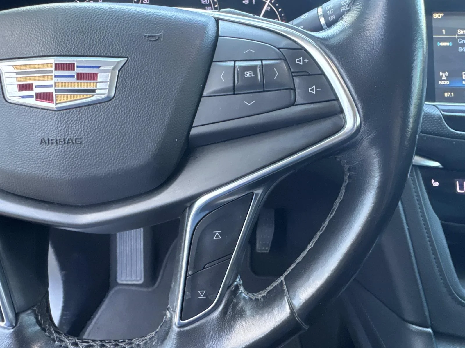 Used 2018 Black Cadillac FWD 4dr Luxury image 24