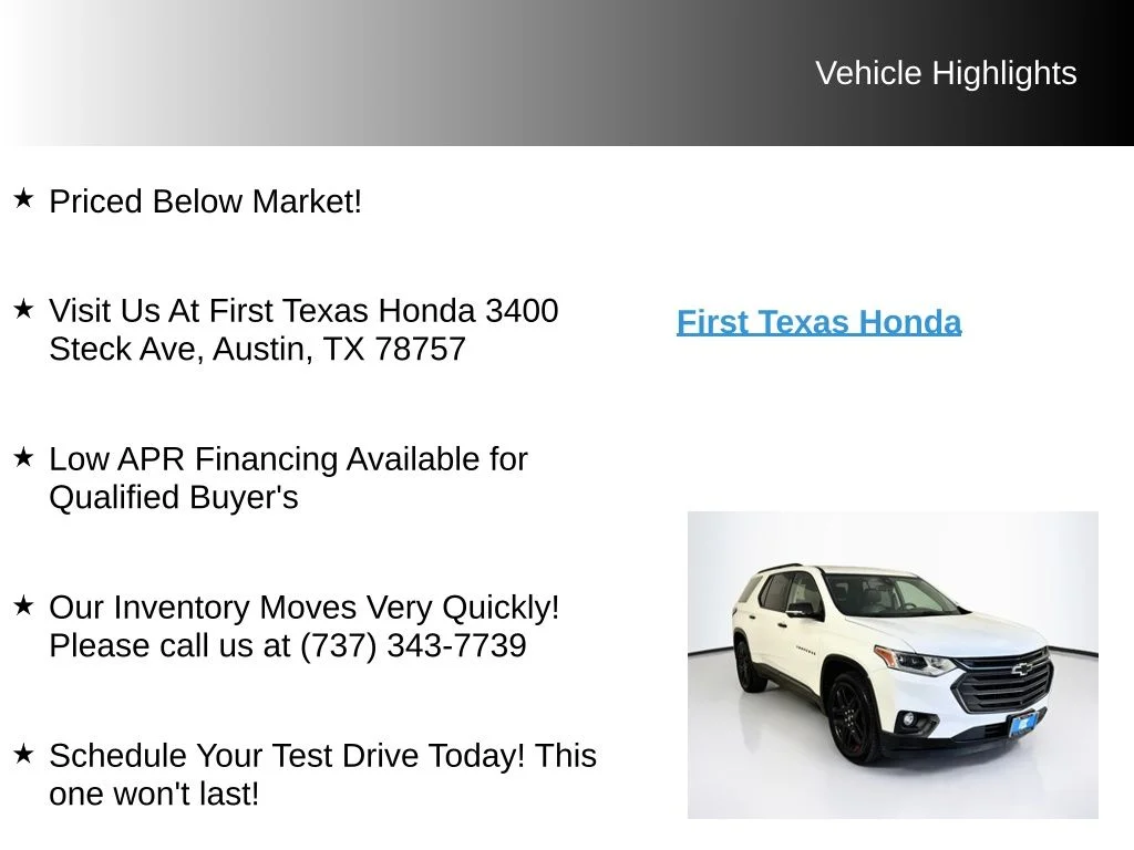 Used 2020 Summit White Chevrolet Premier image 9