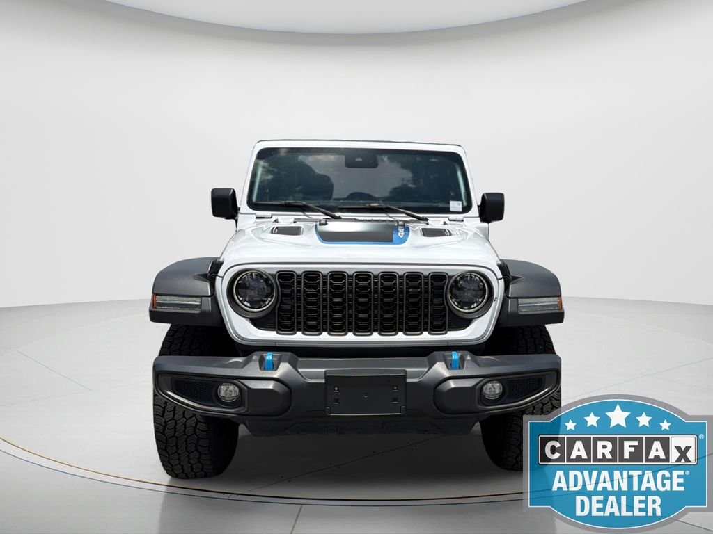 Used 2024 White Jeep Rubicon 4xe image 2