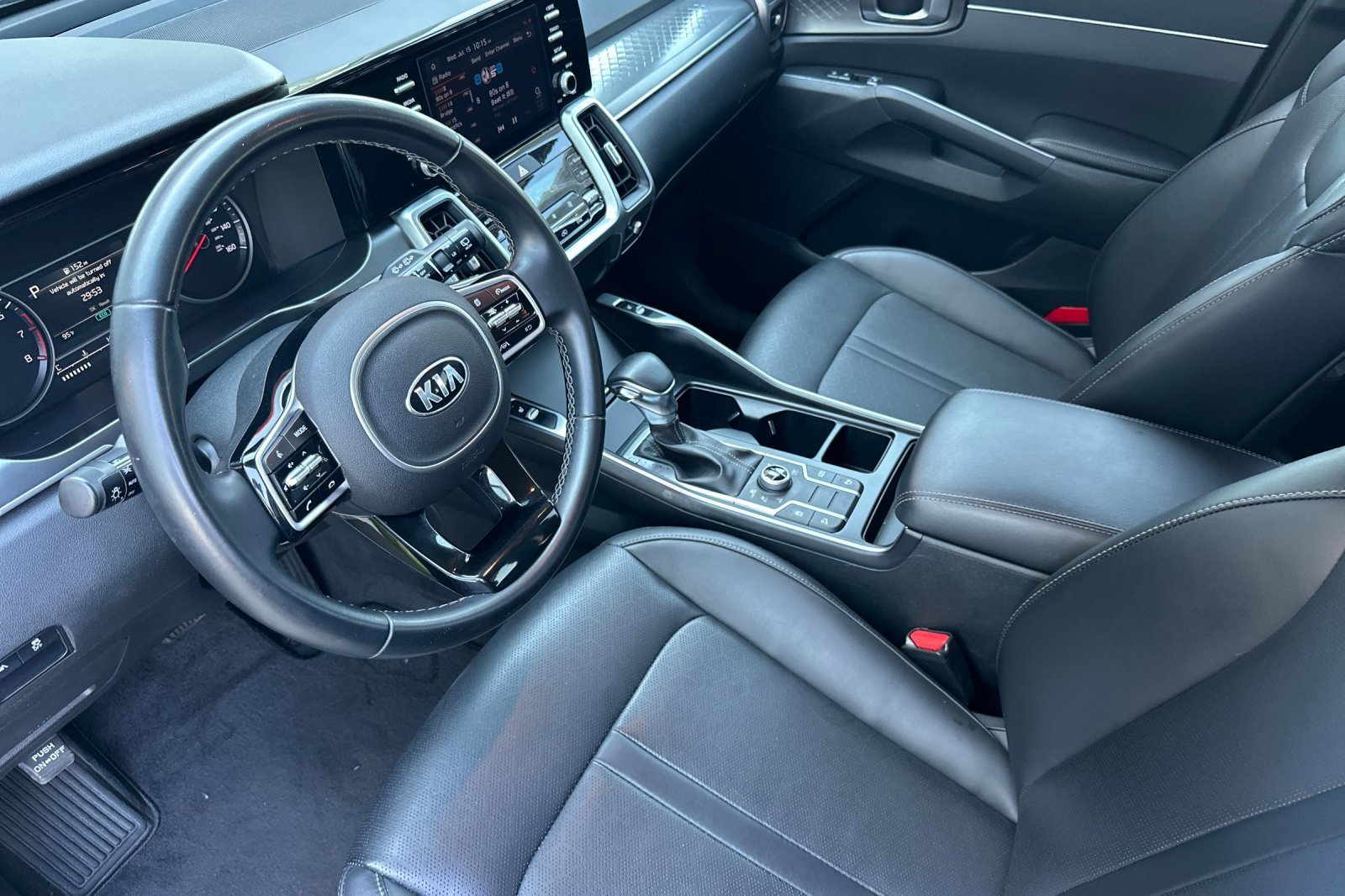 Used 2021 Passion Red Tintcoat Kia S image 9
