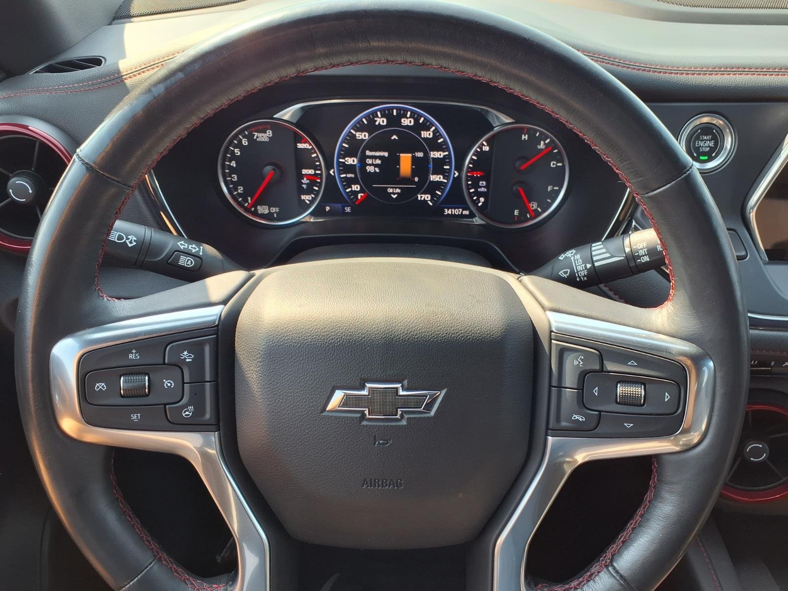 Used 2020 CAJUN RED TINTCOAT Chevrolet RS image 16