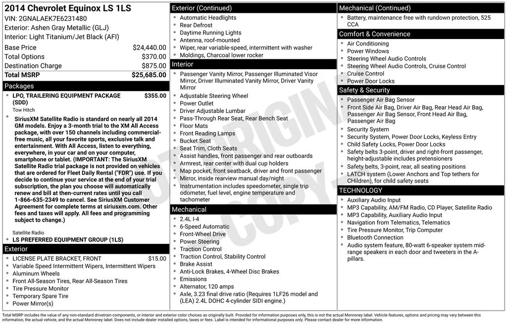 Used 2014 Gray Chevrolet LS image 33