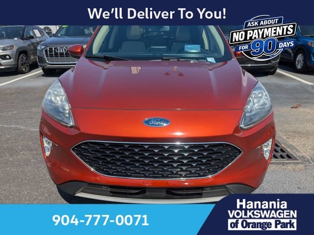 Used 2020 Orange Ford Titanium image 9