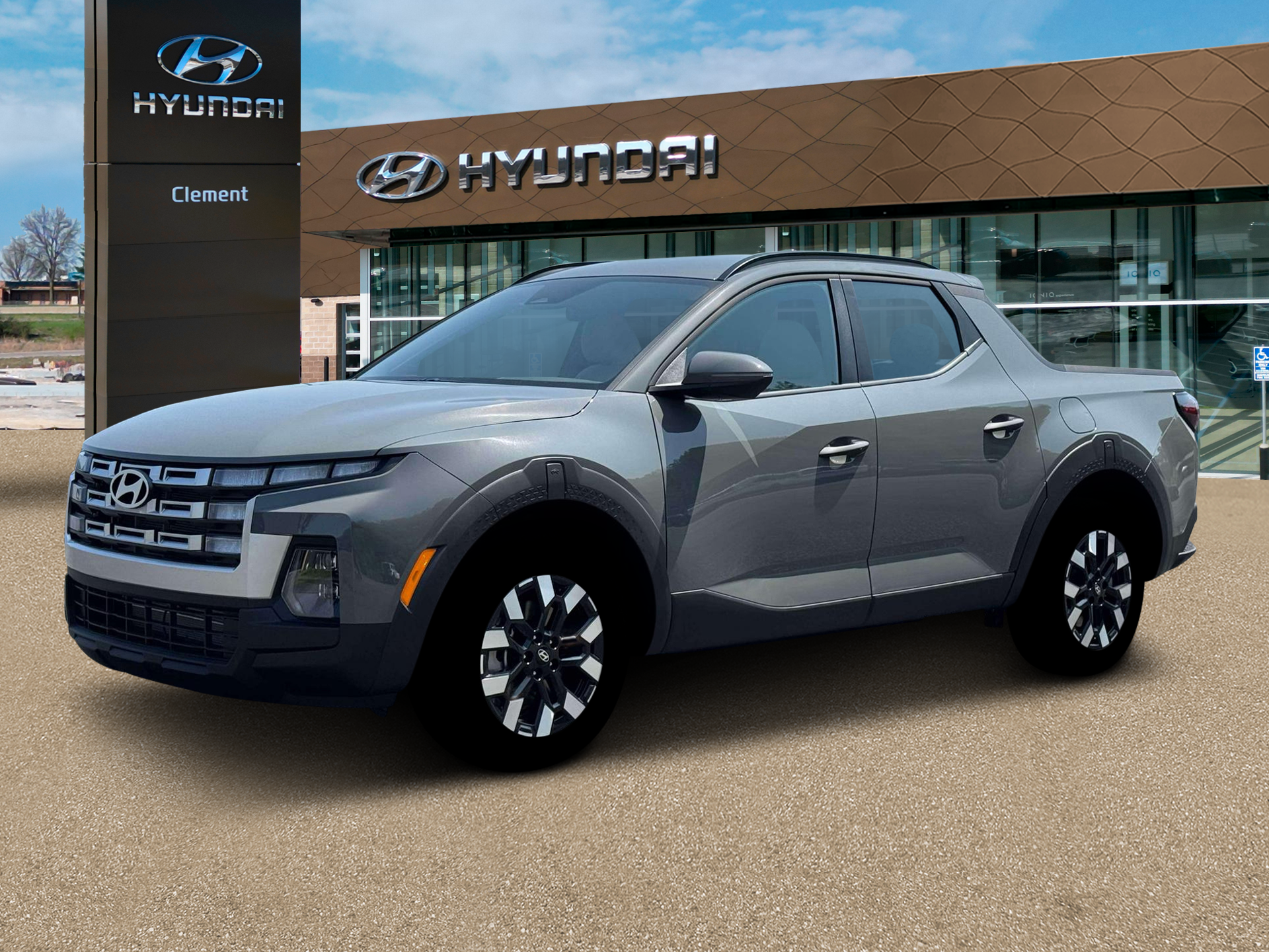 New 2026 Gray Hyundai SEL AWD image 2