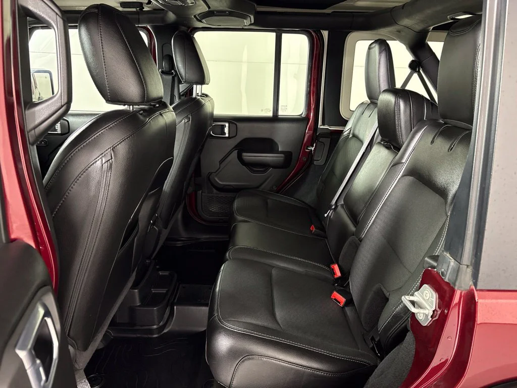 Used 2021 Red Jeep Unlimited Sport image 22