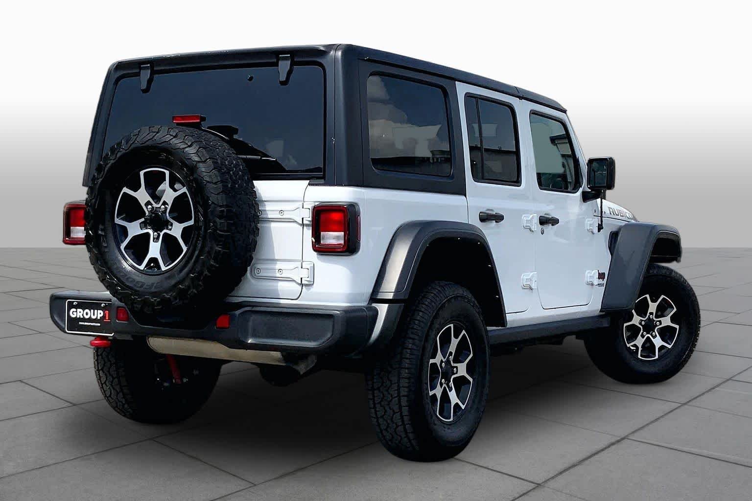 Used 2022 Bright White Clearcoat Jeep Unlimited Rubicon image 12