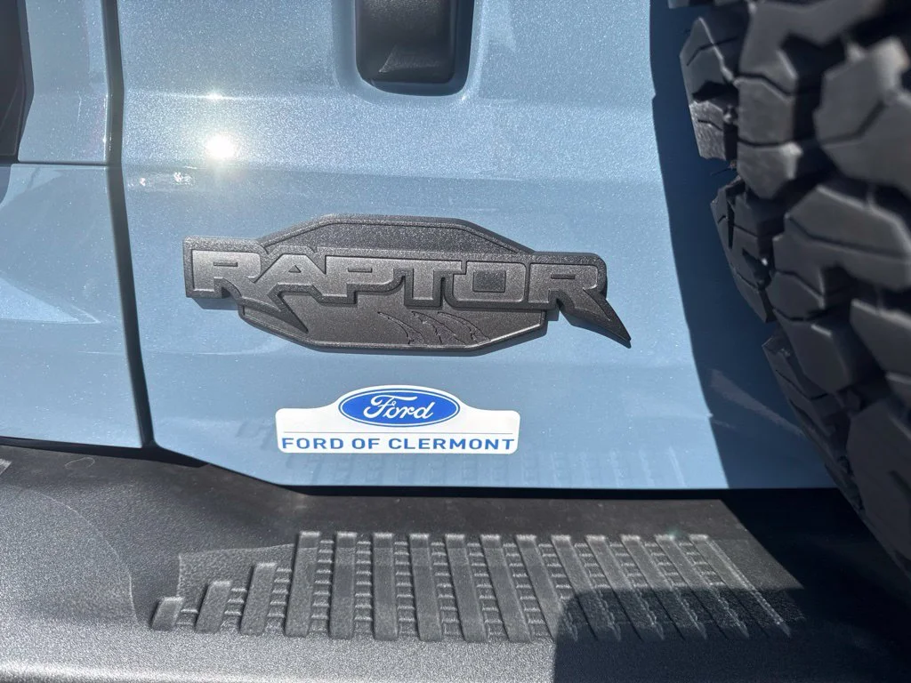 Used 2025 Azure Gray Metallic Ford Raptor image 12