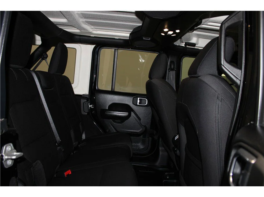 Used 2021 Black Clearcoat Jeep Unlimited Willys image 24