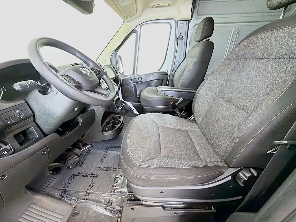 Used 2025 Bright White Clearcoat Ram High Roof image 19