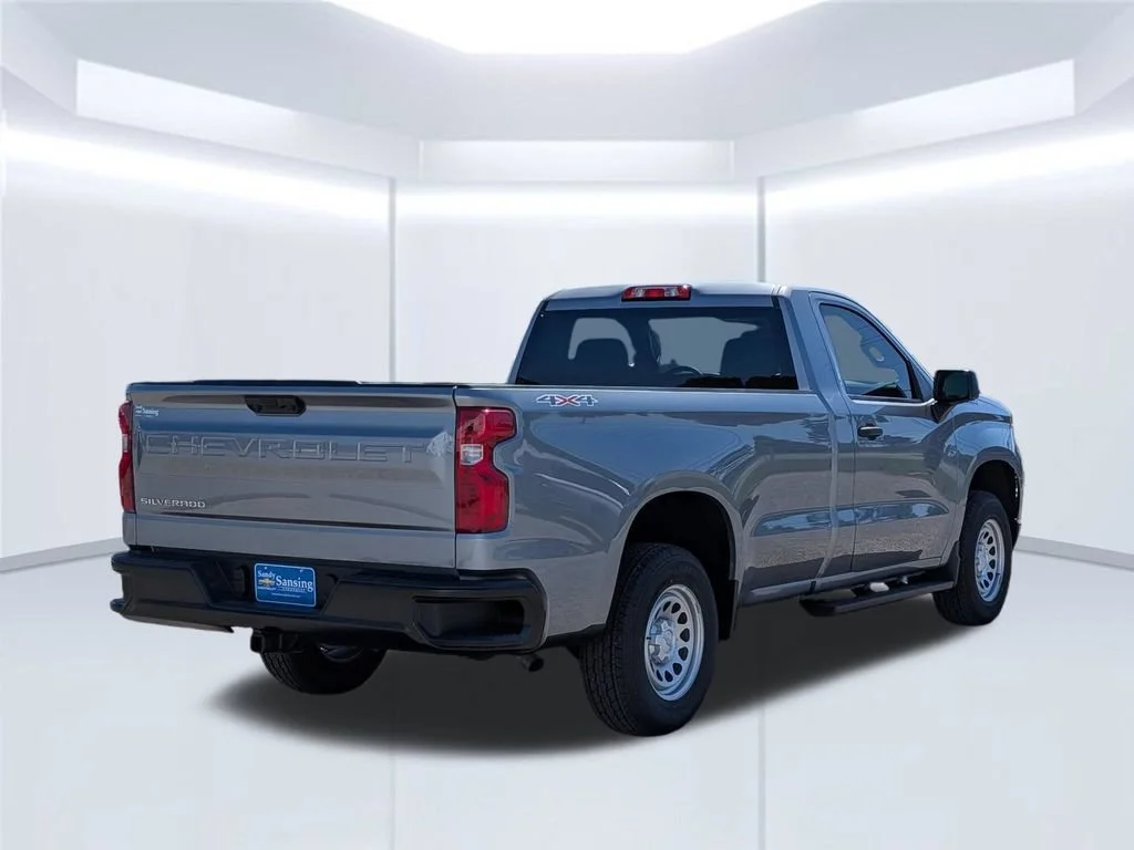 New 2026 Sterling Gray Metallic Chevrolet WT image 6