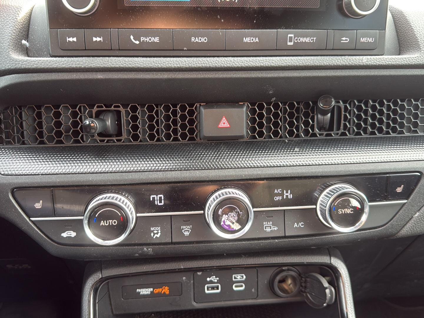 Used 2024 Crystal Black Pearl Honda EX image 17