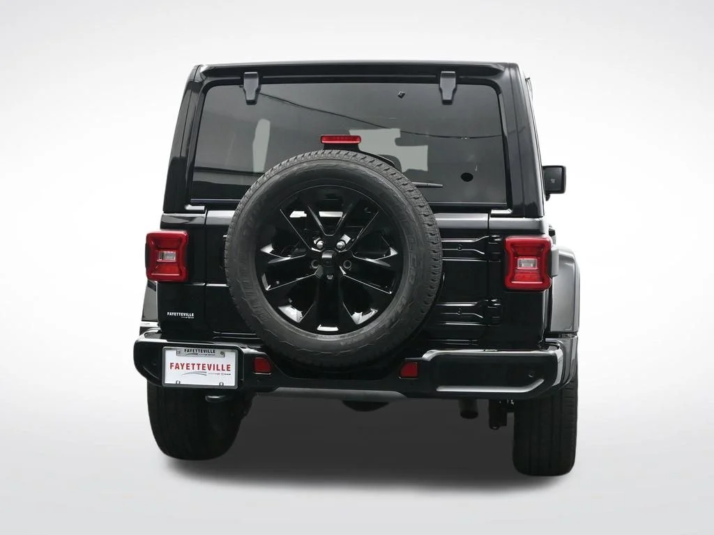 Used 2021 Black Jeep Unlimited Sahara High Altitude image 6
