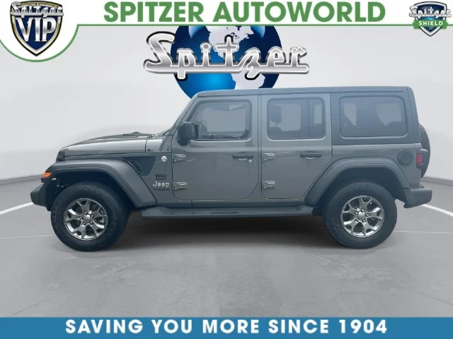 Used 2020 Gray Jeep Unlimited Sport image 6