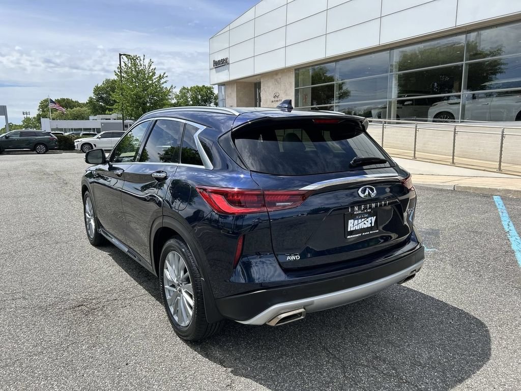 Certified Used 2023 Blue INFINITI LUXE image 6