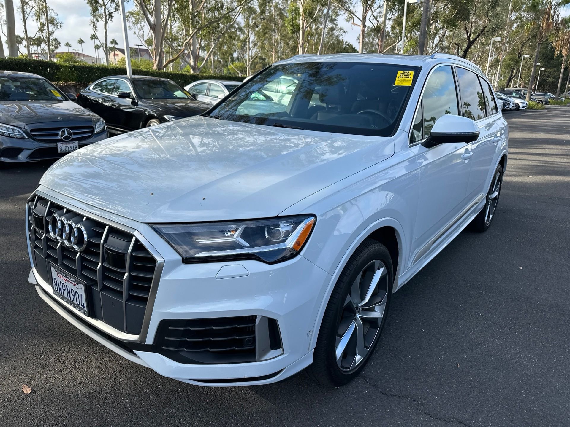 Used 2021 White Audi 55 Premium Plus image 1