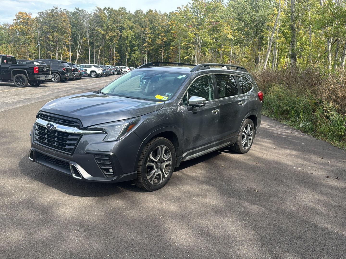 Used 2023 Magnetite Gray Metallic Subaru Touring image 4