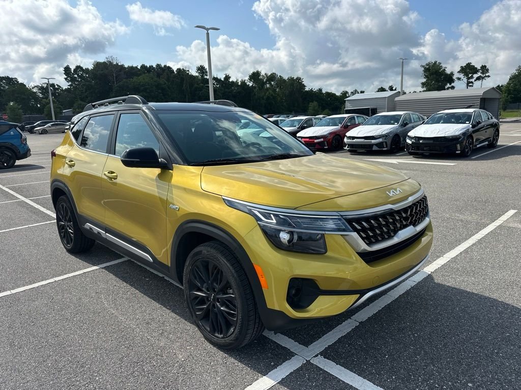 Certified Used 2023 Yellow Kia Nightfall image 1