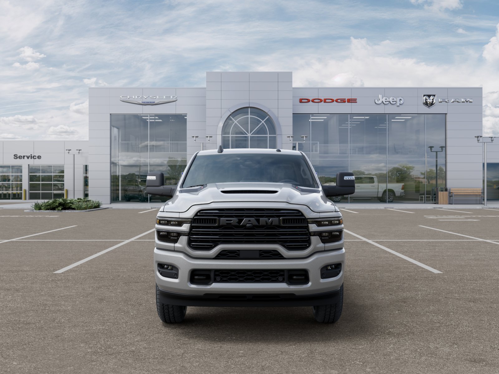 New 2026 Silver-Zynith Exterior Paint RAM Laramie image 32