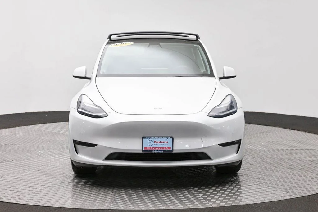 Used 2021 Tesla Model Y Long Range with VIN 5YJYGDEE7MF185648 for sale in Camp Springs, MD