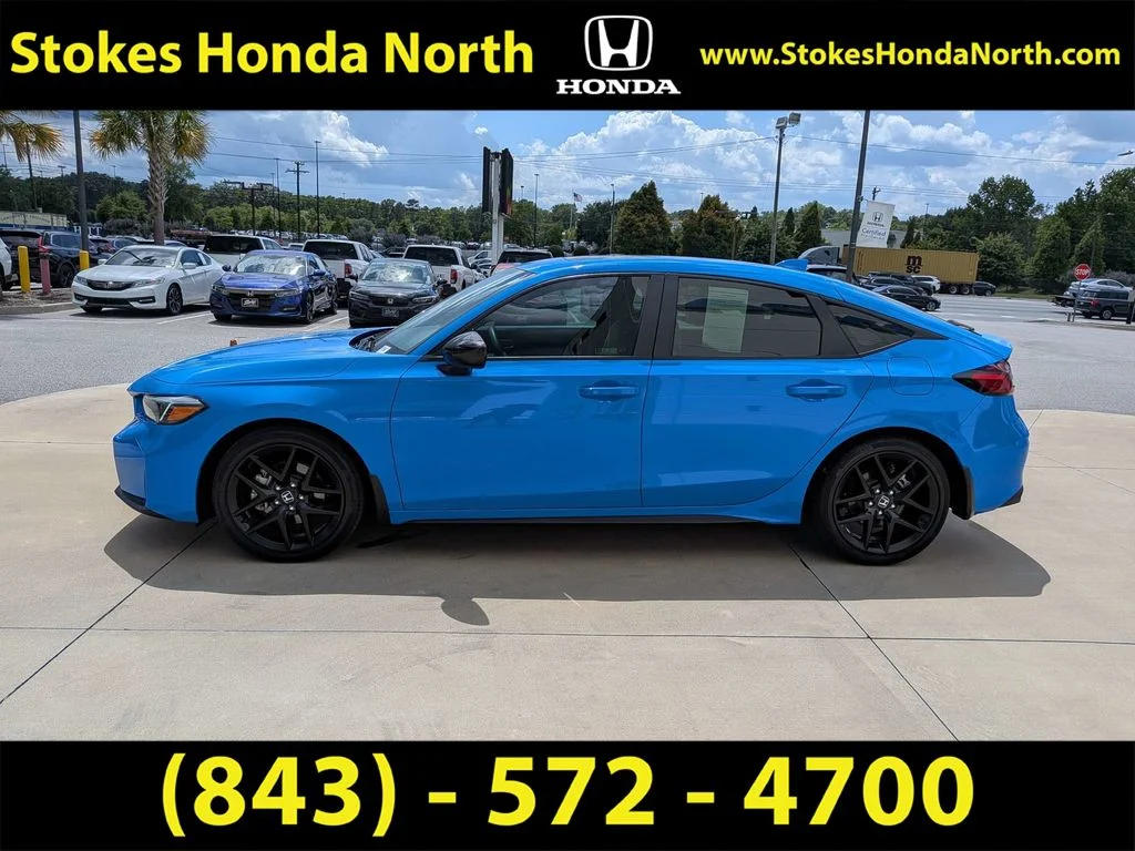 Certified Used 2025 Blue Honda Sport image 9