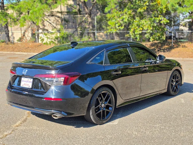 Certified Used 2025 Crystal Black Pearl Honda 4D SPORT image 6