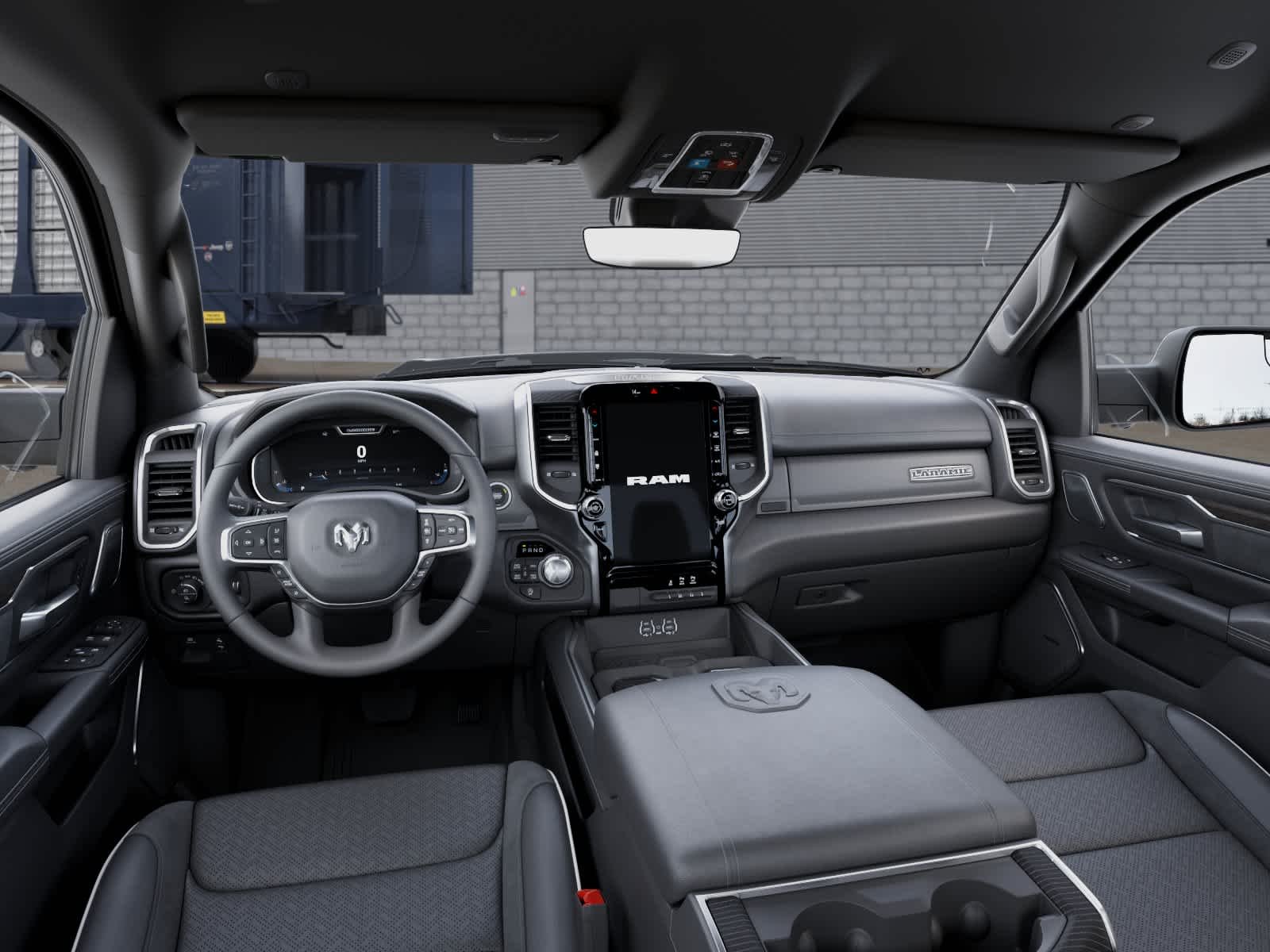 New 2027 Diamond Black Crystal Pearlcoat Ram Laramie image 14