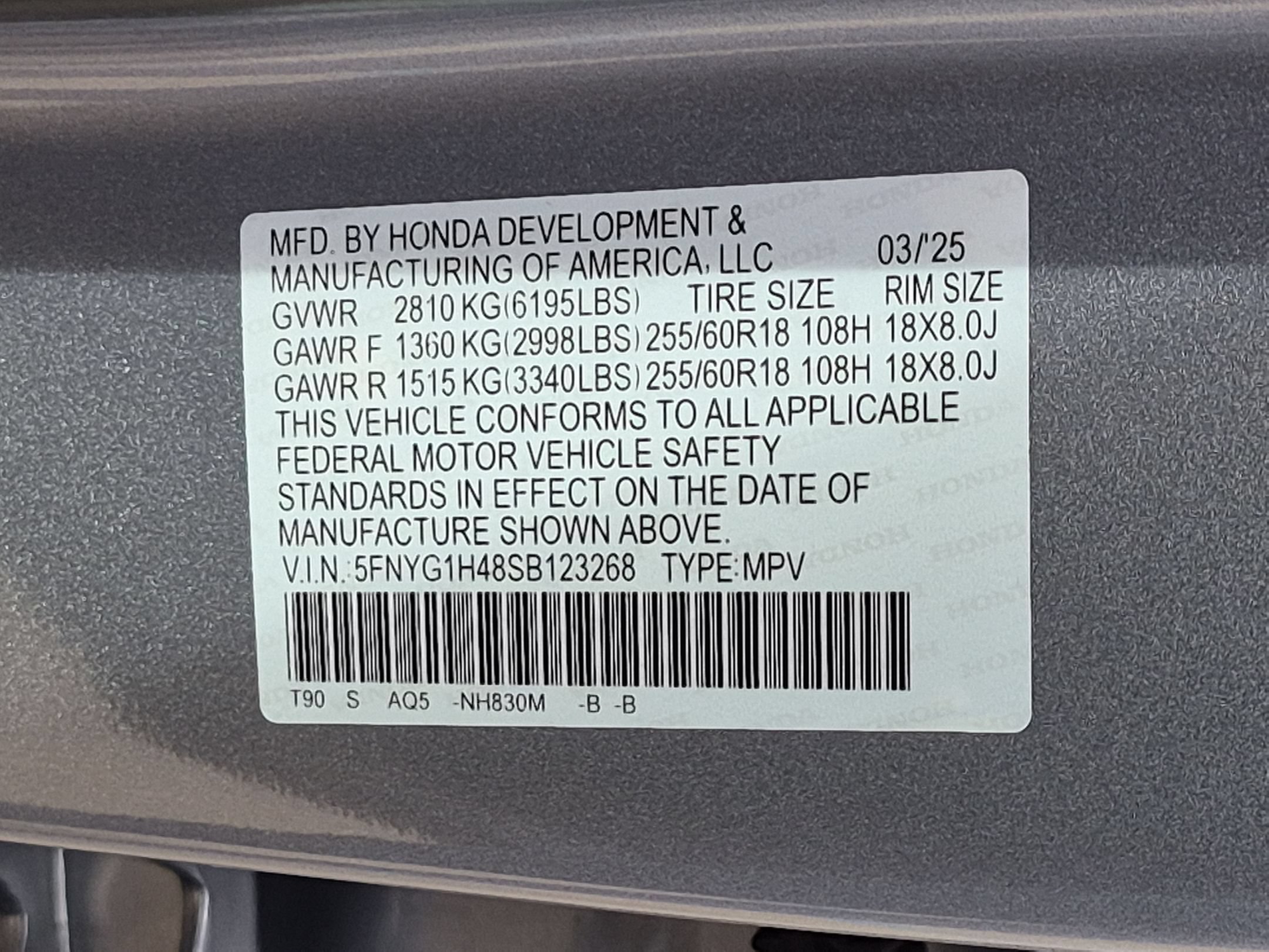 2025 Honda Pilot EX-L+ - Photo 32