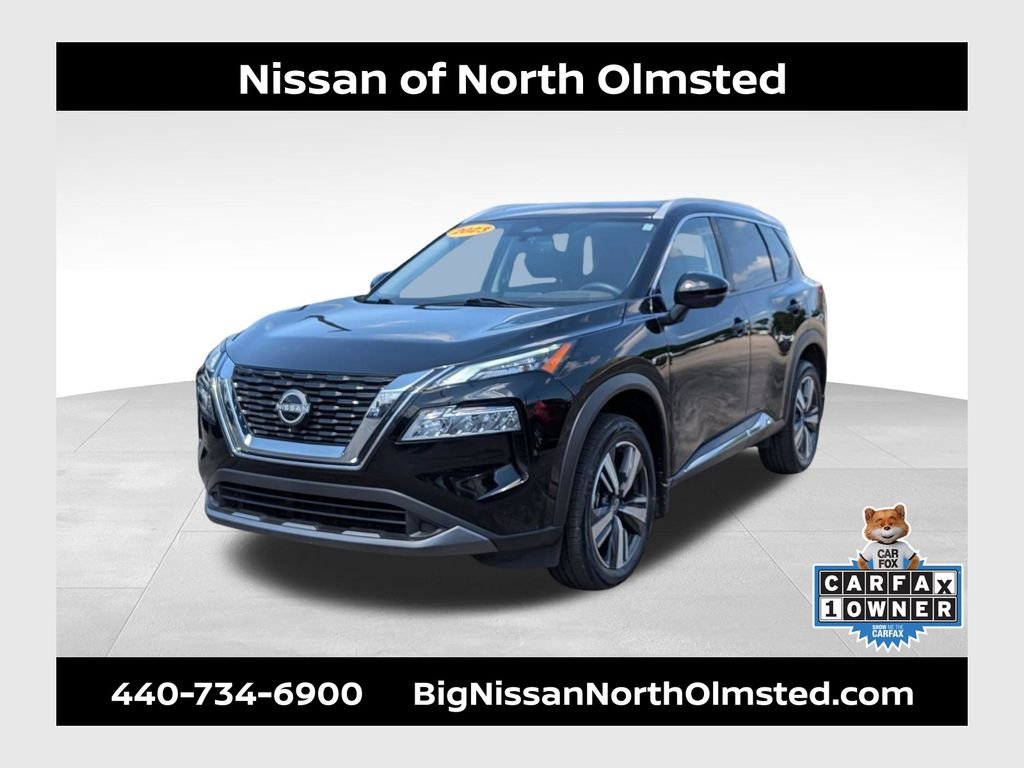 Certified Used 2023 Super Black Nissan SL image 1