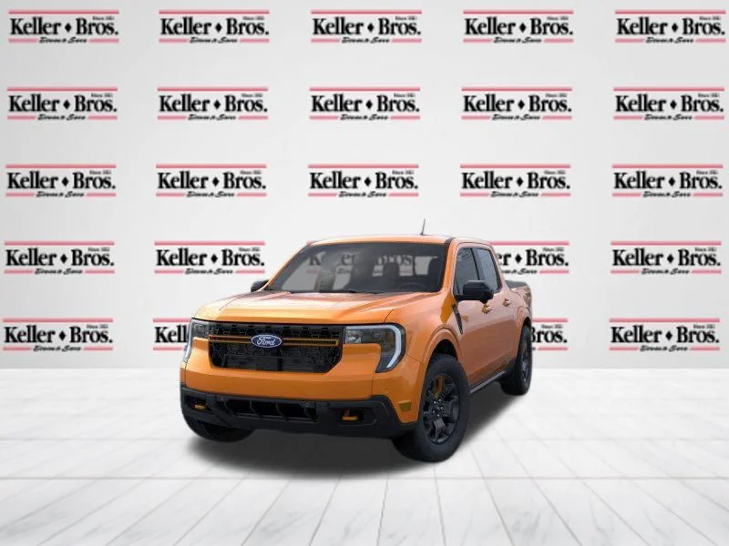 New 2026 Orange Fury Metallic Tri-Coat Ford Tremor image 3