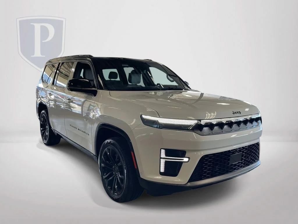 New 2026 Bright White Clear-Coat Exterior Paint Jeep Summit Obsidian image 2