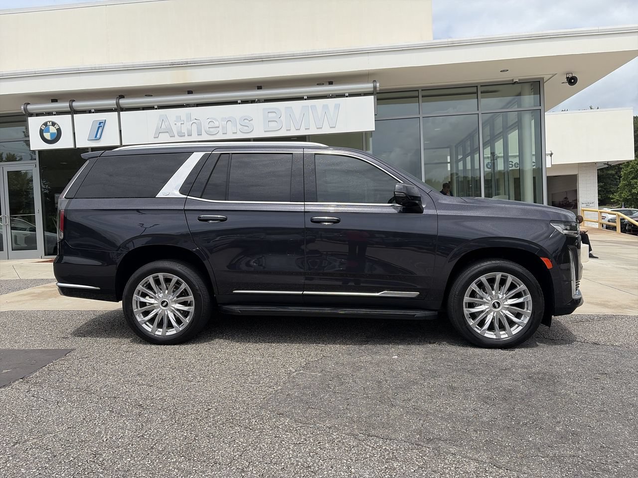 Used 2024 Galactic Gray Metallic Cadillac 4WD Premium Luxury image 9