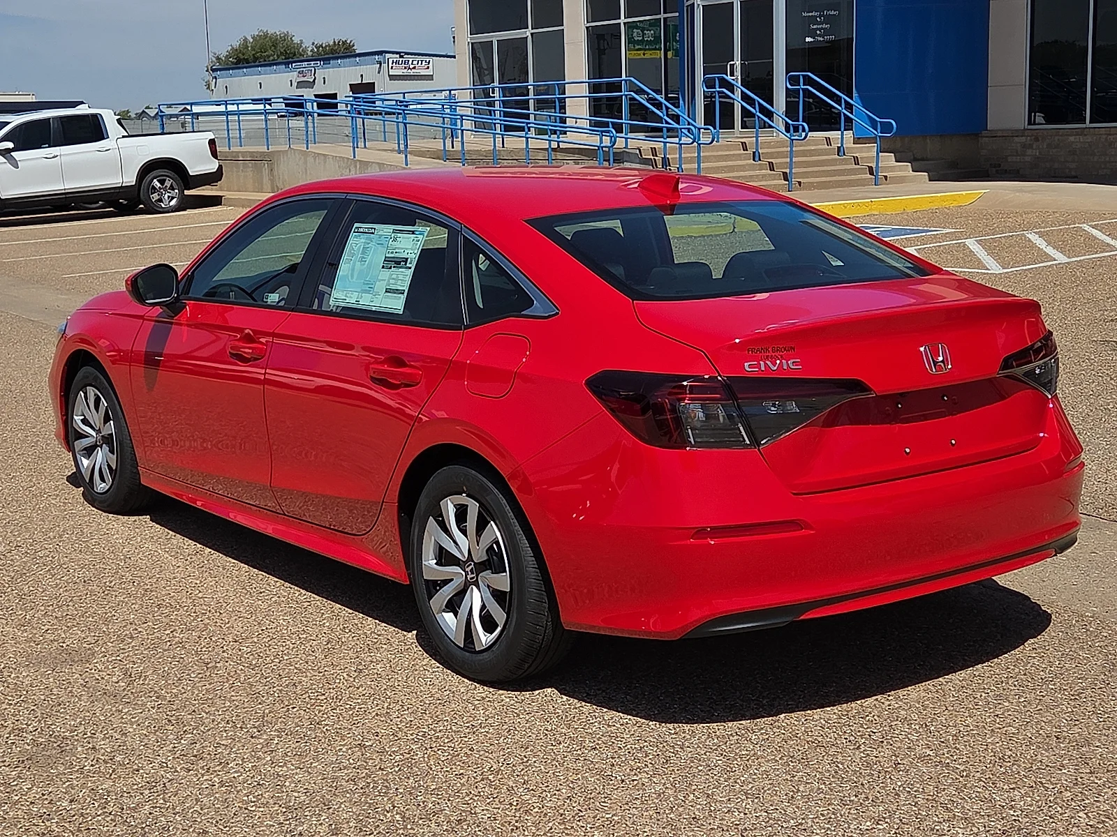 New 2026 Rallye Red Honda 2WD LX image 2