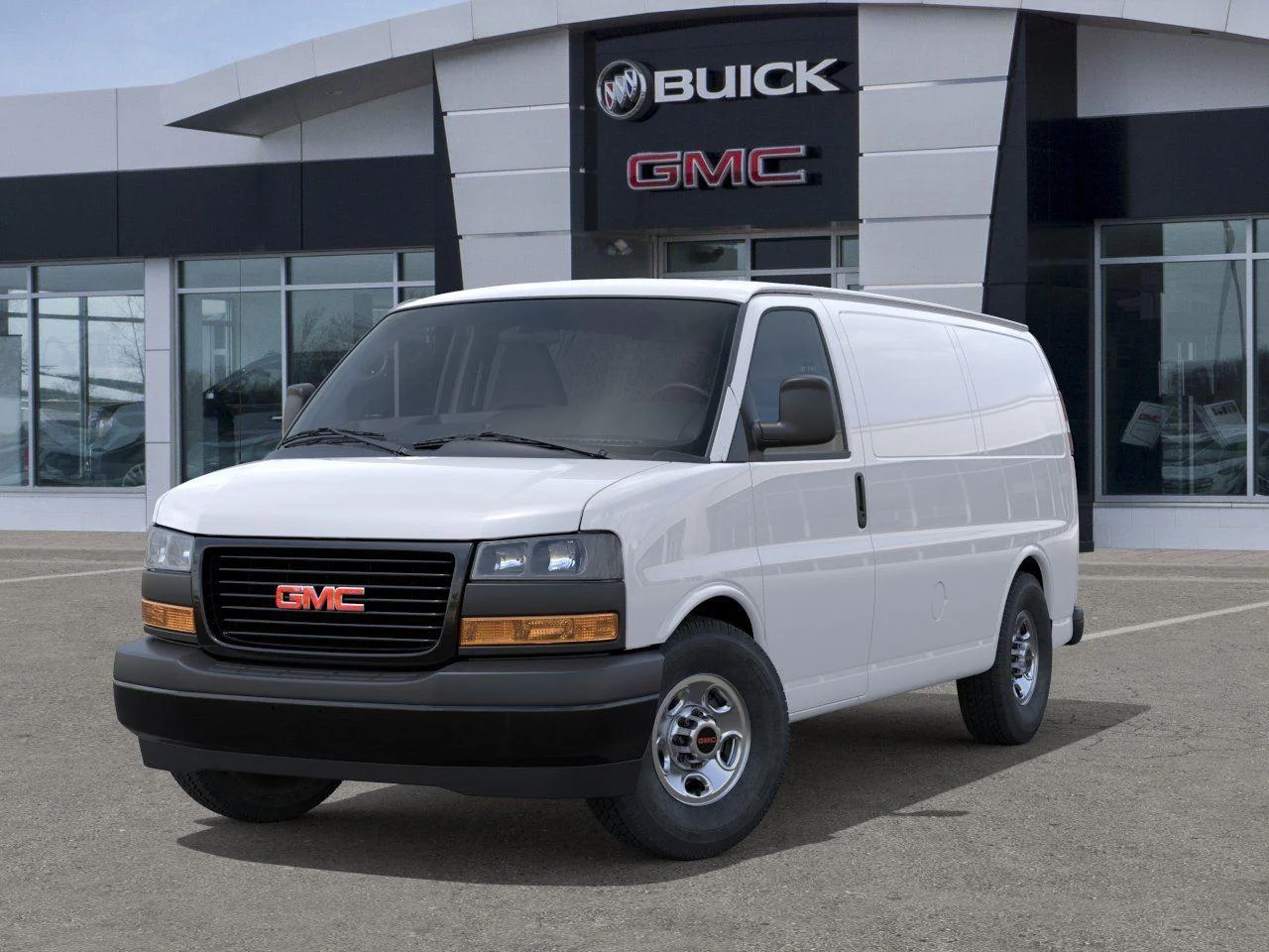 New 2026 Summit White GMC Work Van image 6