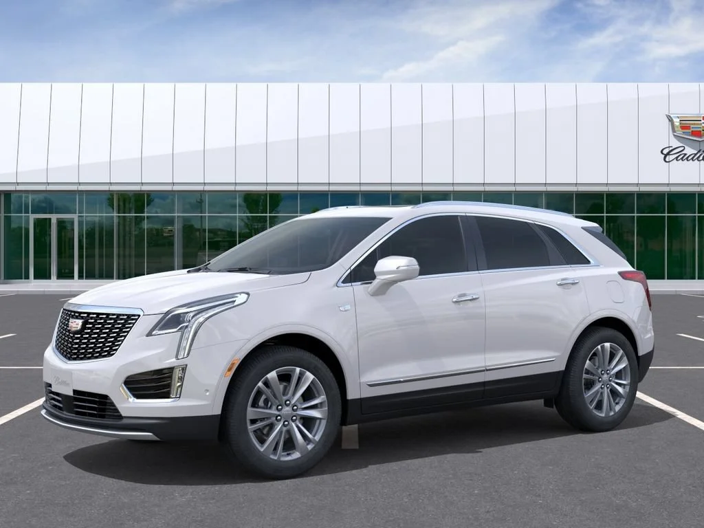 New 2026 Crystal White Tricoat Cadillac Premium Luxury image 3