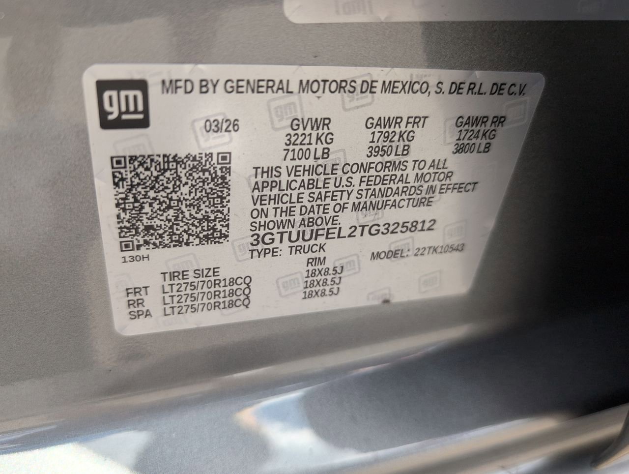 New 2026 Sterling Metallic GMC AT4X image 34