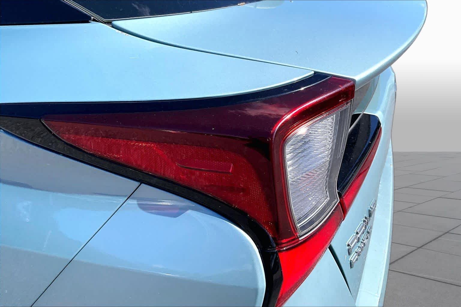 Used 2021 Sea Glass Pearl Toyota LE image 28