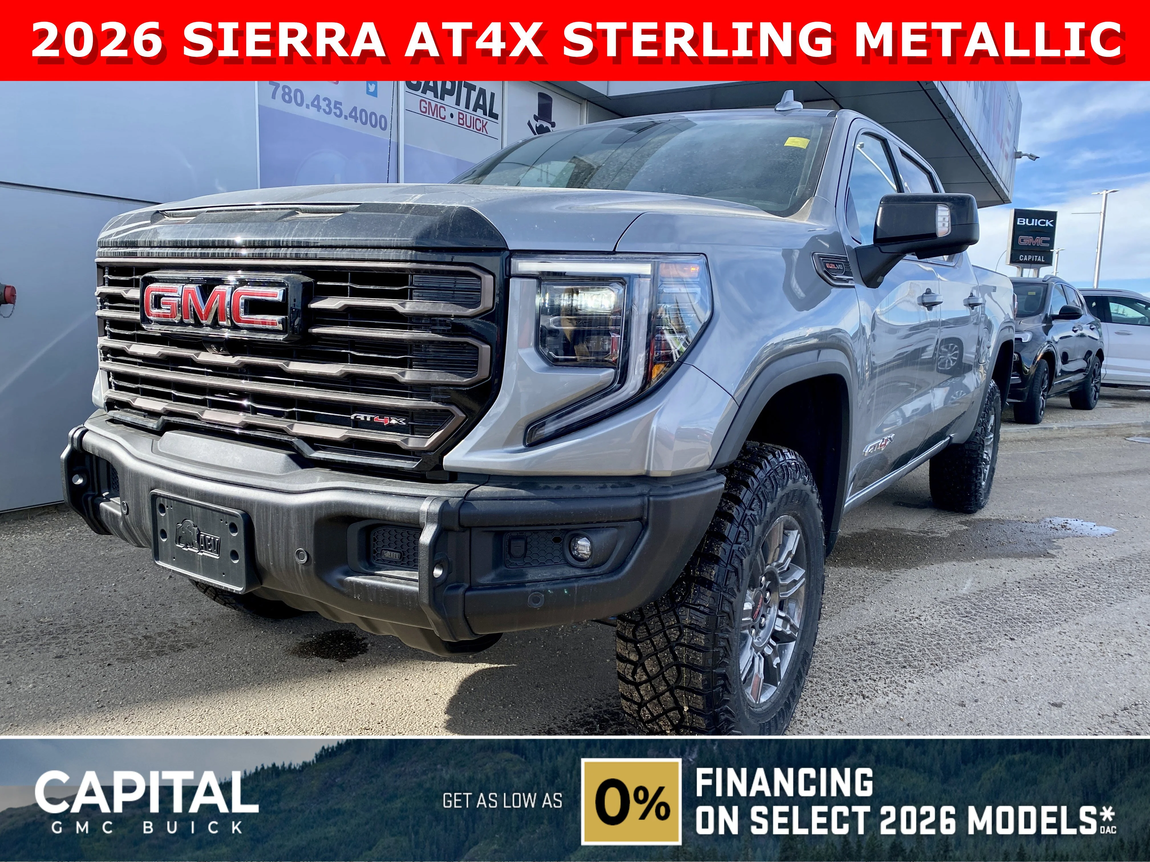 New 2026 STERLING METALLIC GMC AT4X image 1
