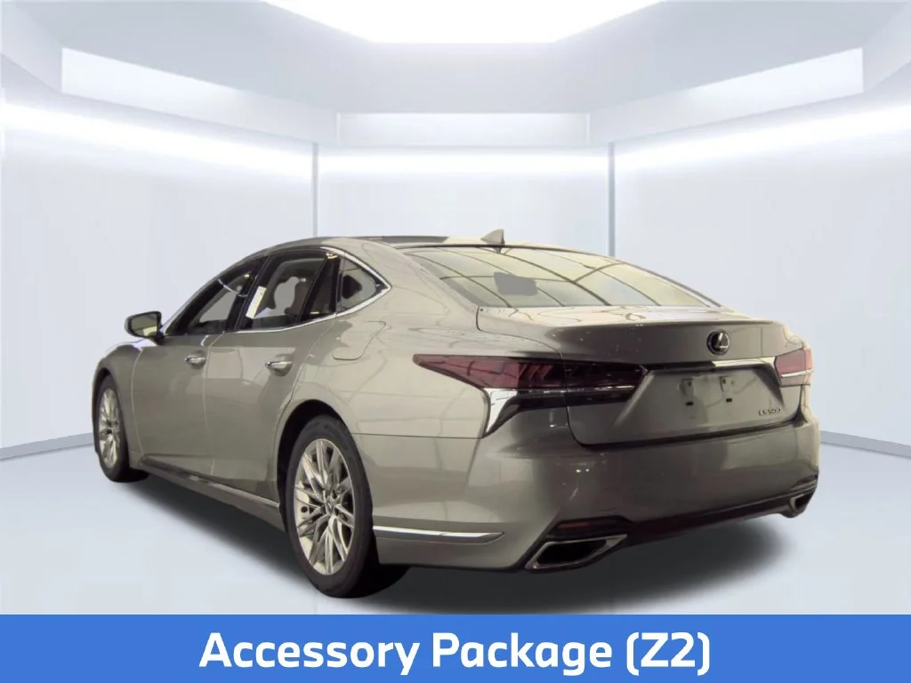 Used 2019 Silver Lexus 500 Base image 4