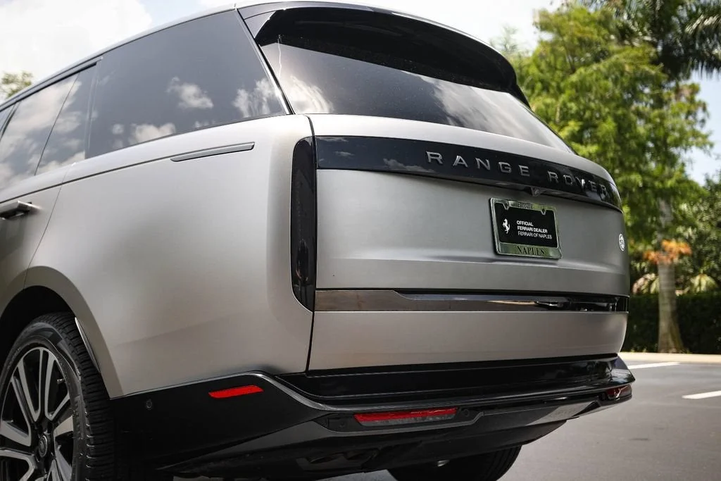 Used 2023 Flux Silver SV Bespoke Ultra Metallic Satin Land Rover SV image 16
