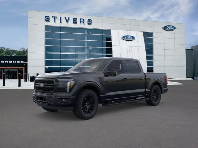 New 2026 Agate Black Metallic Ford Lariat® image 2