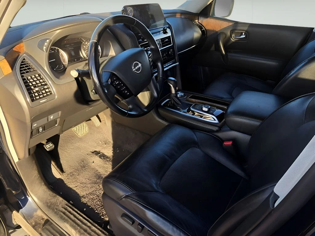Used 2021 Hermosa Blue Pearl Nissan SL image 27