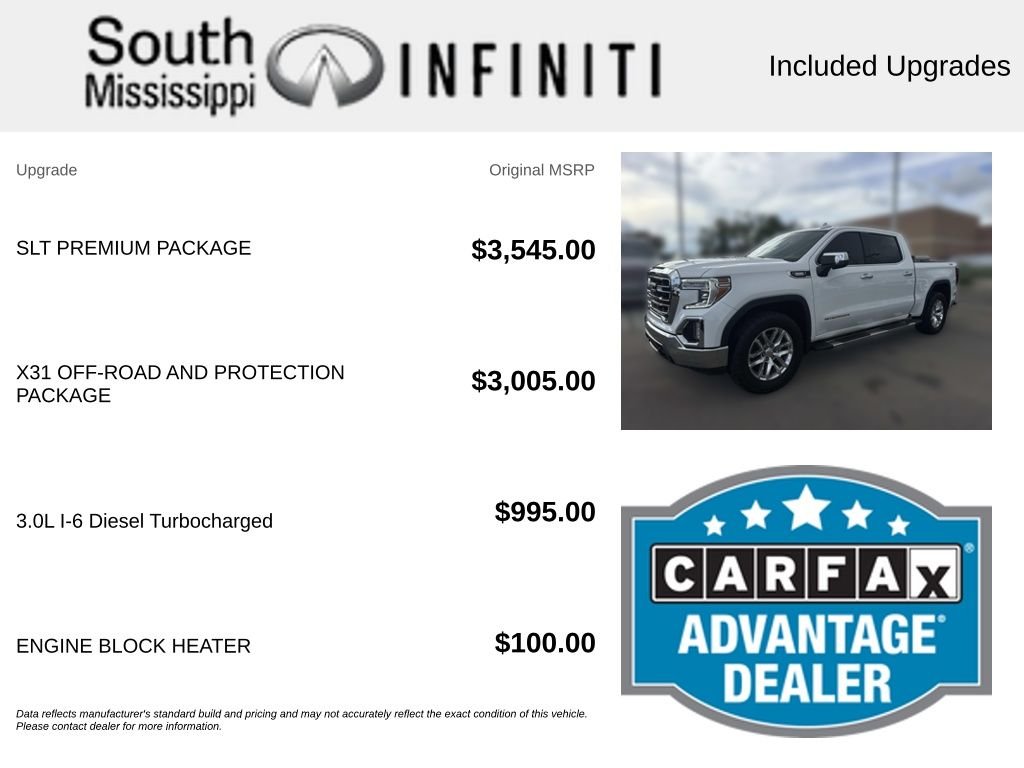 Used 2021 White GMC SLT image 5