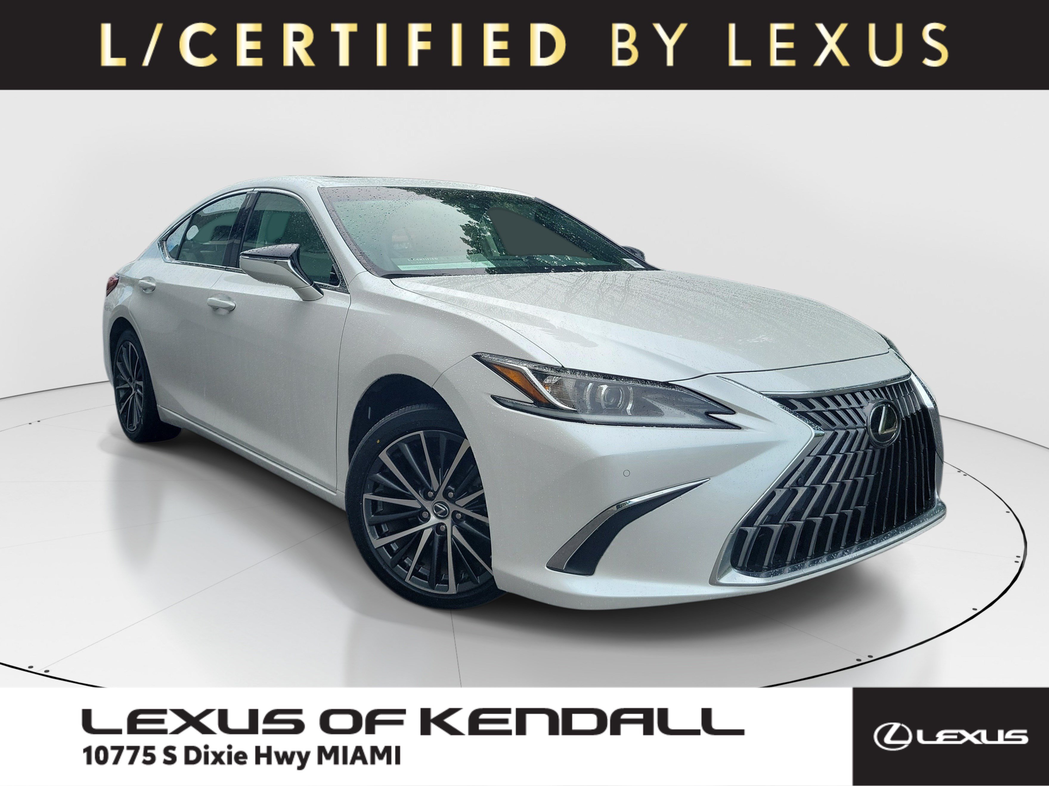 Certified Used 2024 White Pearl Lexus ES 350 image 1