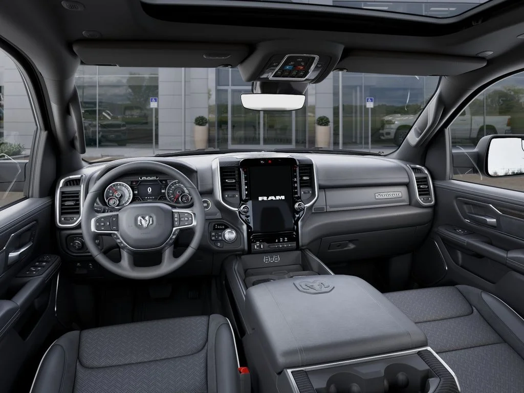 New 2026 Bright White Clear-Coat Exterior Paint RAM Laramie image 15